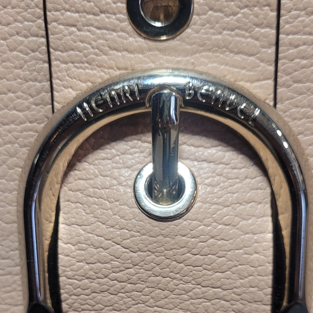 Henri Bendel Blush Leather Shoulder Bag - Picture 2 of 5